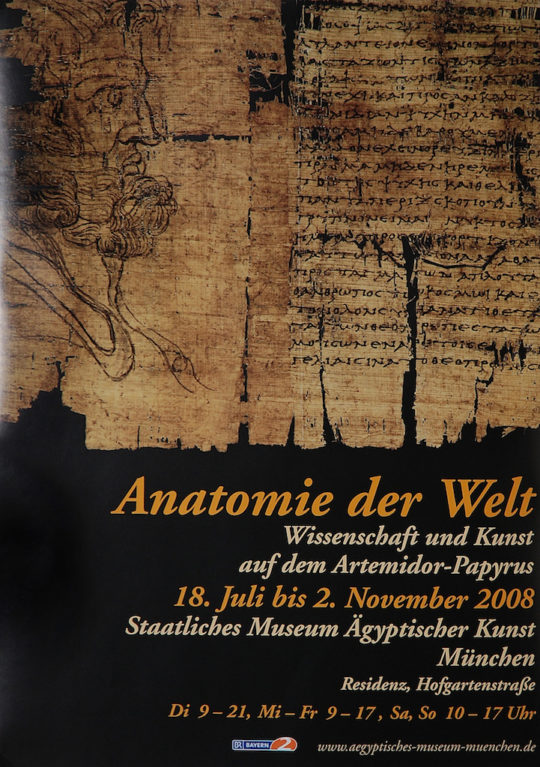 Plakat der Ausstellung Anatomie der Welt