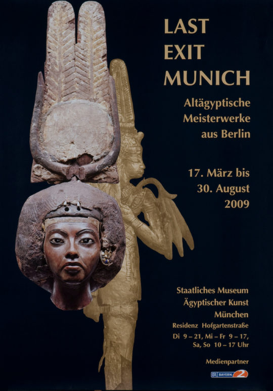 Plakat der Ausstellung Last Exit Munich