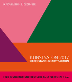 Plakat der Ausstellung Kunstssalon 2017