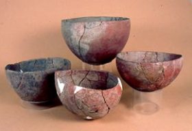 Mehr als 6000 Jahre sind diese Gefäße alt, die in der Zwischenzeit ihren Platz im Nubienraum des Museums gefunden haben.