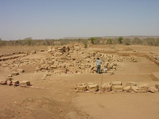 Tempel 1200 von Süden gesehen