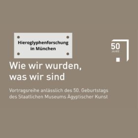 Vortrag Hieroglyphenforschung in München