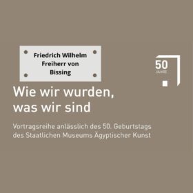 Vortrag Friedrich Wilhelm Freiherr von Bissing