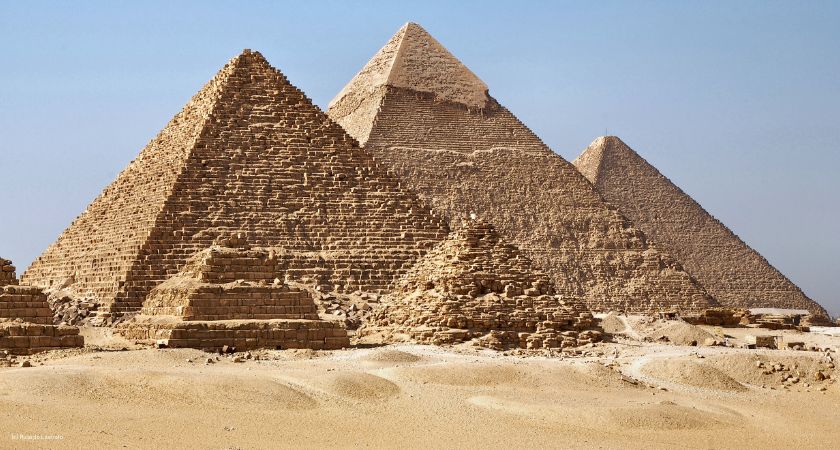 Die 3 großen Pyramiden in Giza