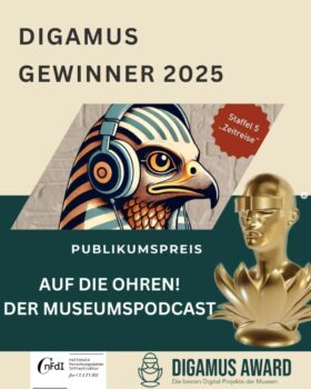 Gewinnankündigung DigAmus-Award