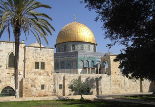Der Felsendom in Jerusalem